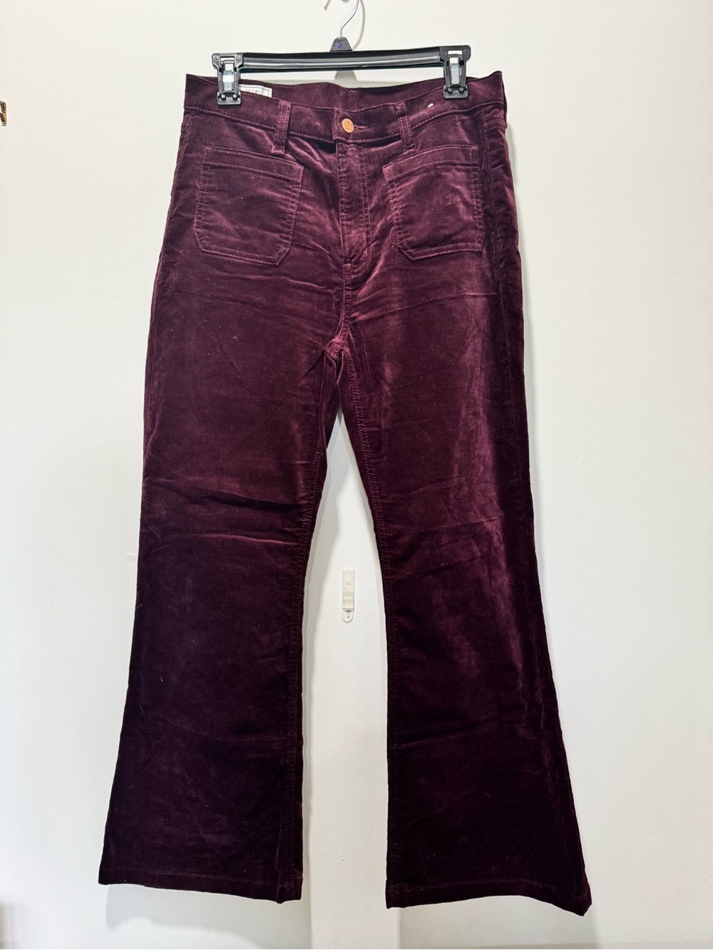 GAP Flare Jeans in Dark Maroon | Size 29 | EUC